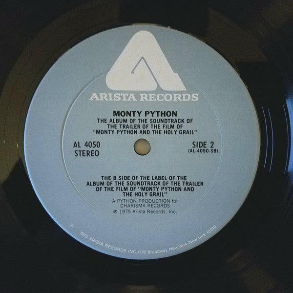 Monty Python : The Album Of The Soundtrack Of The Trailer Of The Film Of Monty Python And The Holy Grail (Executive Version) (LP, Album, Ter)