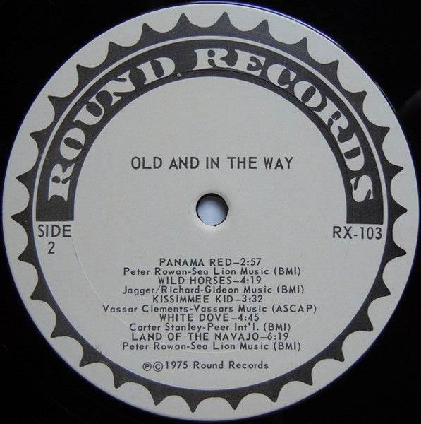 Old & In The Way : Old & In The Way (LP, Album, San)