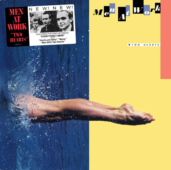 Men At Work : Two Hearts (LP, Album, Gat)