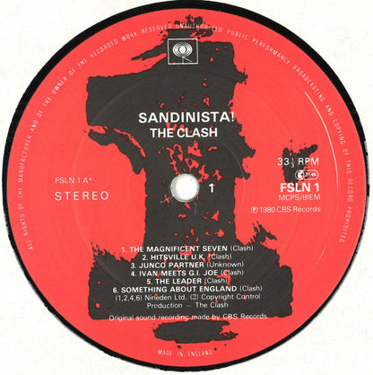 The Clash : Sandinista! (3xLP, Album)