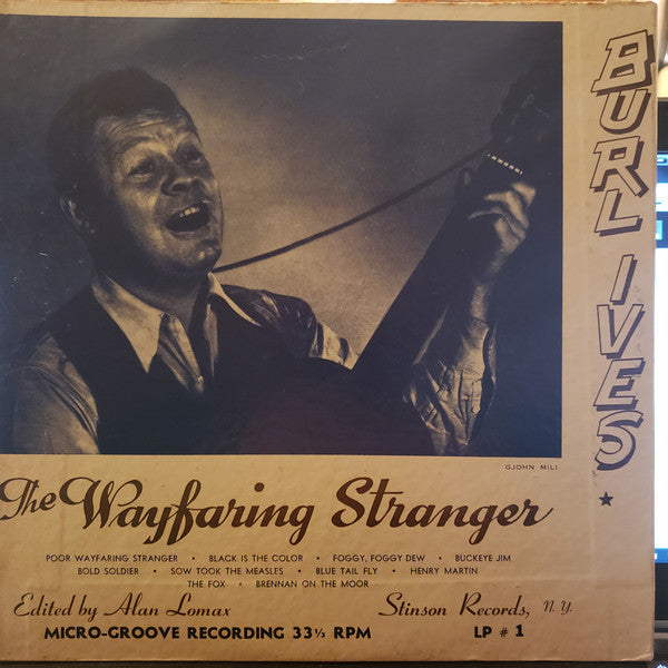 Burl Ives : The Wayfaring Stranger (10", RE)