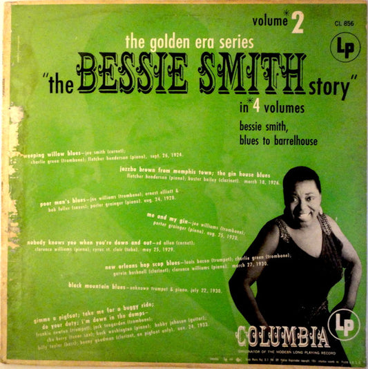 Bessie Smith : The Bessie Smith Story - Volume 2 (LP, Comp, Mono, RE)