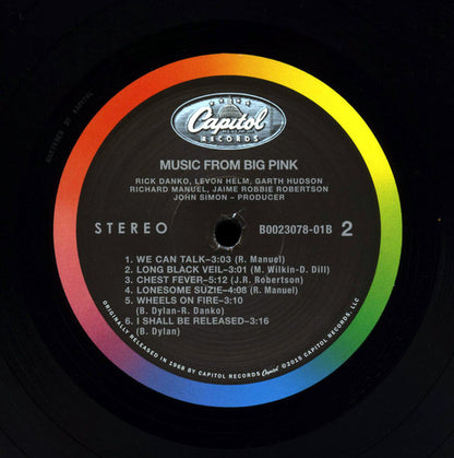 The Band : Music From Big Pink (LP, Album, RE, RM, Gat)