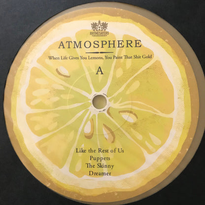 Atmosphere (2) : When Life Gives You Lemons, You Paint That Shit Gold (2xLP, Album, RE, Gol)