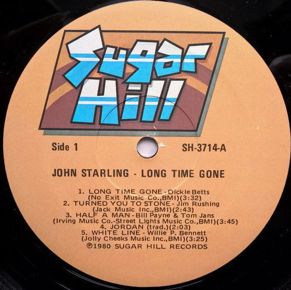 John Starling : Long Time Gone (LP, Album, Tra)