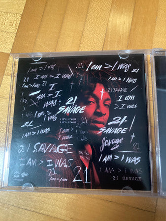 21 Savage : I Am > I Was (CD, Album)