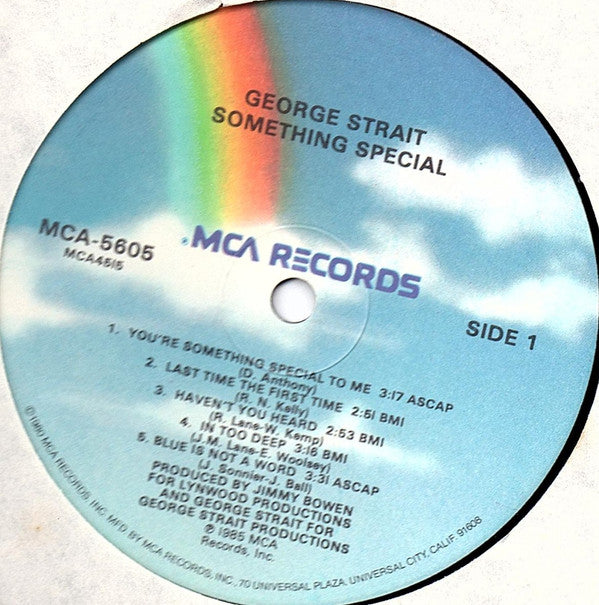 George Strait : Something Special (LP, Album, Glo)