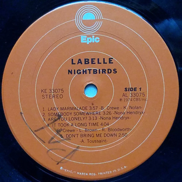 LaBelle : Nightbirds (LP, Album, Pit)