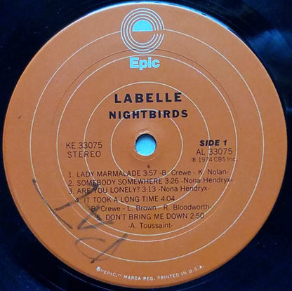 LaBelle : Nightbirds (LP, Album, Pit)