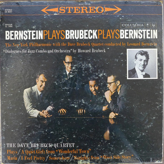 The Dave Brubeck Quartet : Bernstein Plays Brubeck Plays Bernstein (LP, Pit)