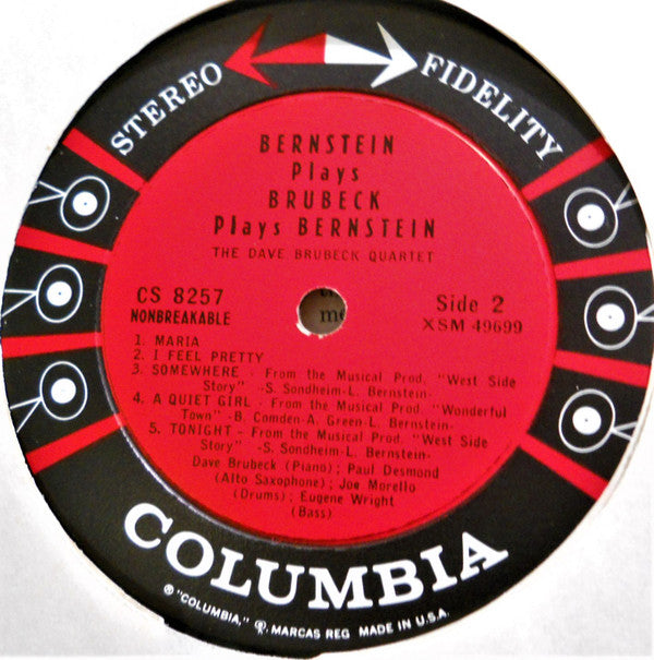 The Dave Brubeck Quartet : Bernstein Plays Brubeck Plays Bernstein (LP, Pit)