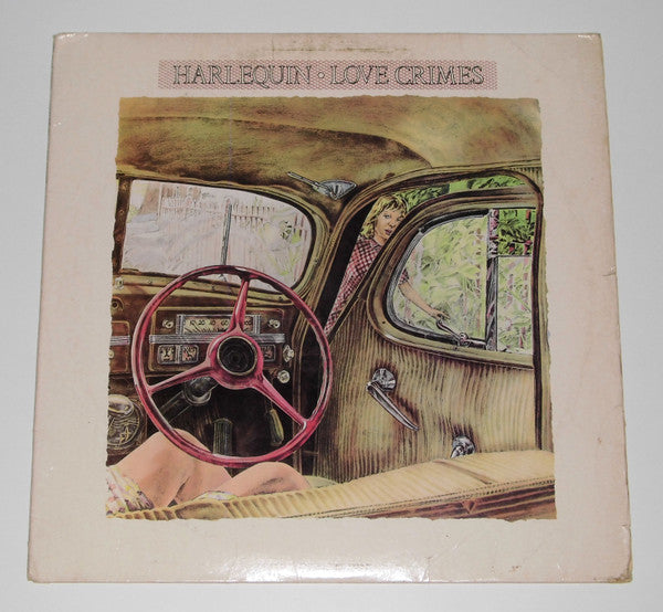 Harlequin (3) : Love Crimes (LP, Album, Pit)