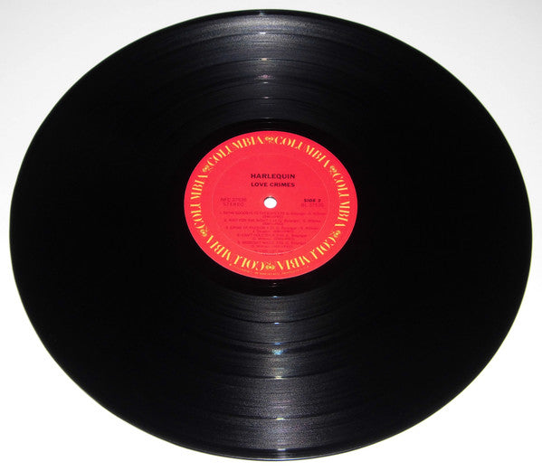 Harlequin (3) : Love Crimes (LP, Album, Pit)