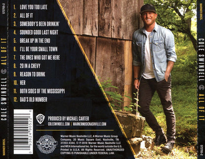 Cole Swindell : All Of It (CD, Album)