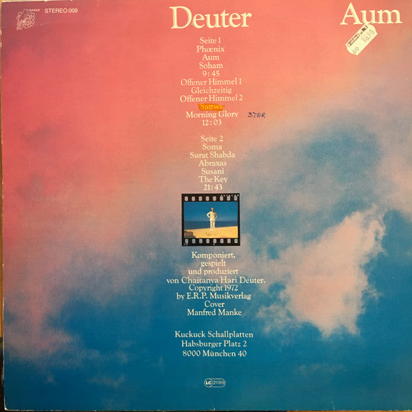 Deuter : Aum (LP, Album, RE)