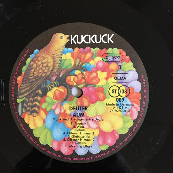 Deuter : Aum (LP, Album, RE)