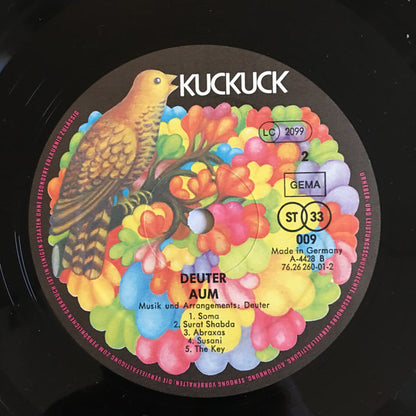 Deuter : Aum (LP, Album, RE)