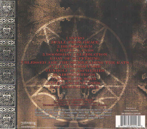 Morbid Angel : Blessed Are The Sick (CD, Album, RE, RM, FDR)