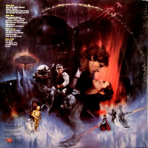 John Williams (4), The London Symphony Orchestra* : Star Wars / The Empire Strikes Back (2xLP, Album, 72 )
