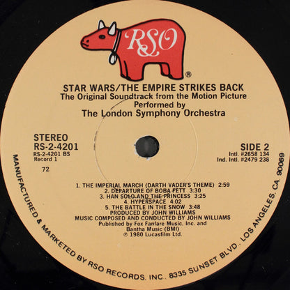 John Williams (4), The London Symphony Orchestra* : Star Wars / The Empire Strikes Back (2xLP, Album, 72 )
