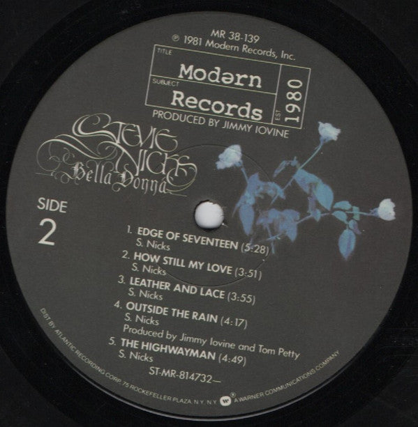 Stevie Nicks : Bella Donna (LP, Album, All)