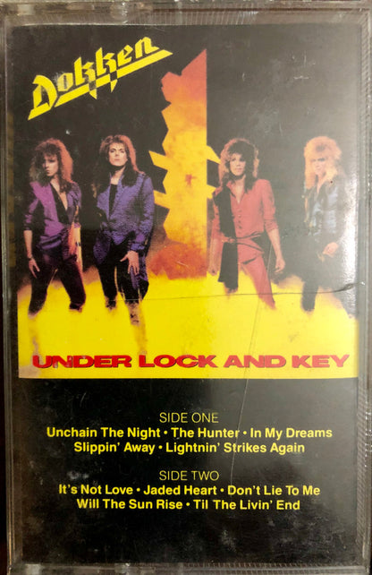 Dokken : Under Lock And Key (Cass, Album, SR,)