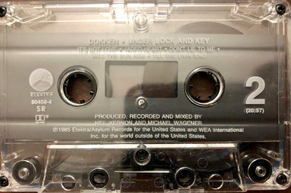 Dokken : Under Lock And Key (Cass, Album, SR,)