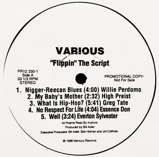 Various : Flippin' The Script (LP, Promo, Smplr)