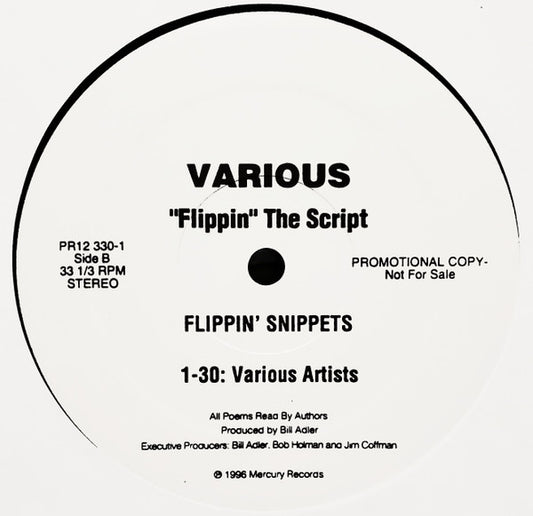 Various : Flippin' The Script (LP, Promo, Smplr)