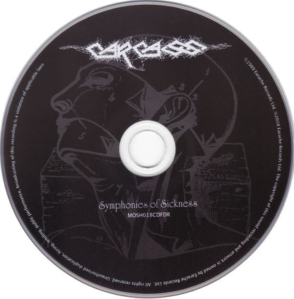 Carcass : Symphonies Of Sickness (CD, Album, RE, RM, MMX)