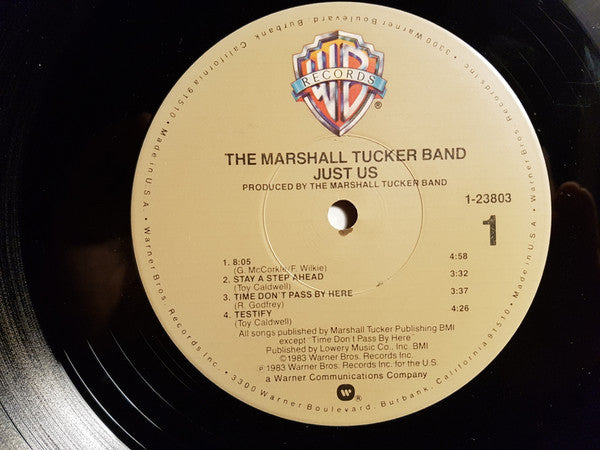 The Marshall Tucker Band : Just Us (LP, Album)