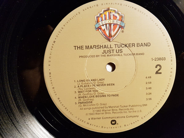 The Marshall Tucker Band : Just Us (LP, Album)