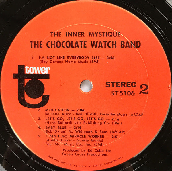 The Chocolate Watch Band* : The Inner Mystique (LP, Album)