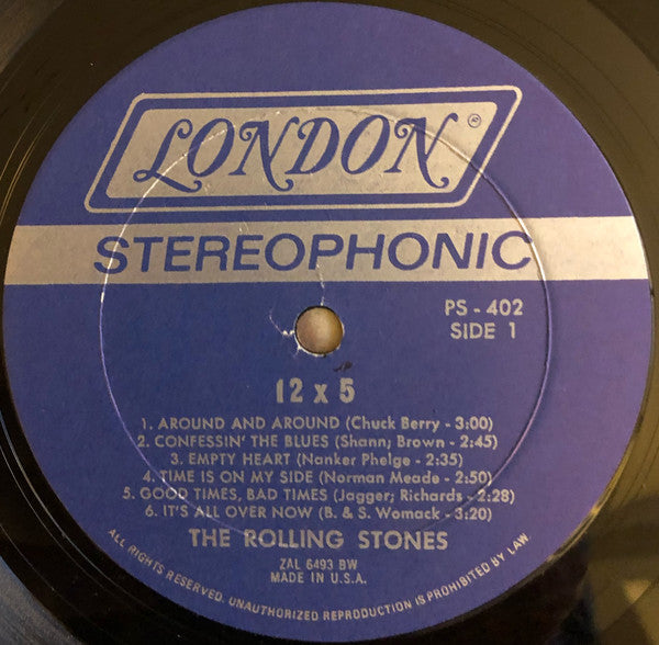 The Rolling Stones : 12 X 5 (LP, Album, RE, Bes)