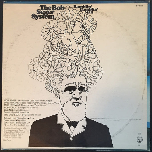 The Bob Seger System* : Ramblin' Gamblin' Man (LP, Album, Scr)
