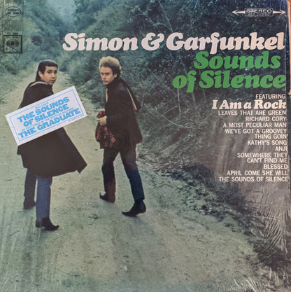Simon & Garfunkel : Sounds Of Silence (LP, Album, Pit)