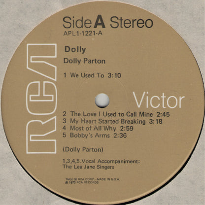 Dolly Parton : Dolly (The Seeker / We Used To) (LP, Album, Ind)