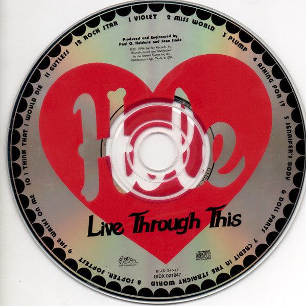 Hole (2) : Live Through This (CD, Album, RP)