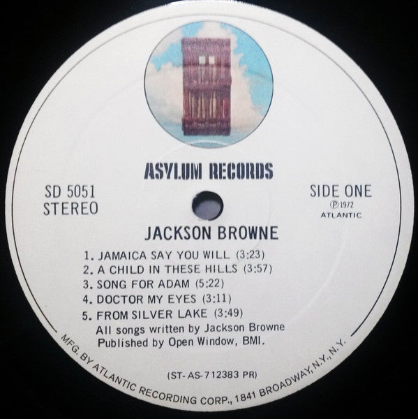 Jackson Browne : Jackson Browne (LP, Album, Pre)
