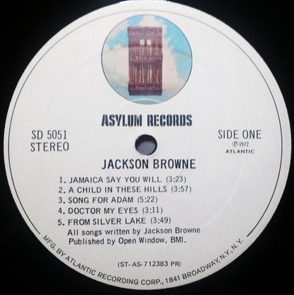 Jackson Browne : Jackson Browne (LP, Album, Pre)