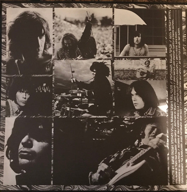 Crosby, Stills, Nash & Young : Deja Vu (LP, Album, M/Print, RP, RI-)