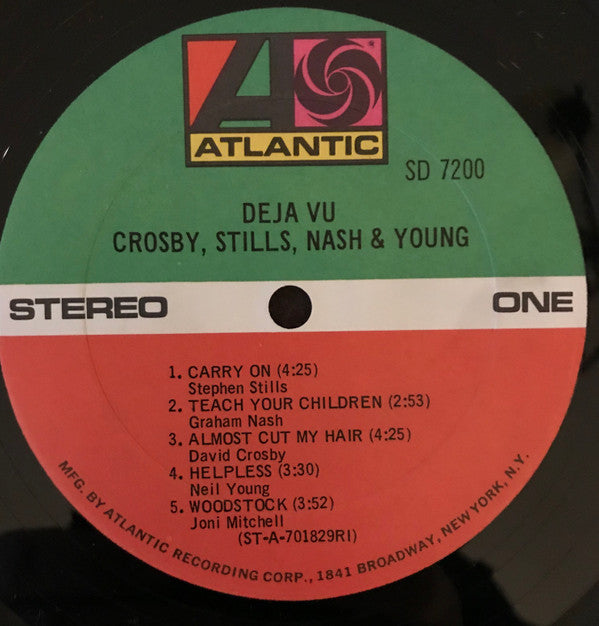 Crosby, Stills, Nash & Young : Deja Vu (LP, Album, M/Print, RP, RI-)
