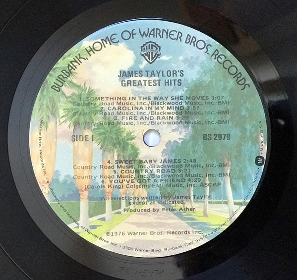 James Taylor (2) : James Taylor's Greatest Hits (LP, Comp, Gat)