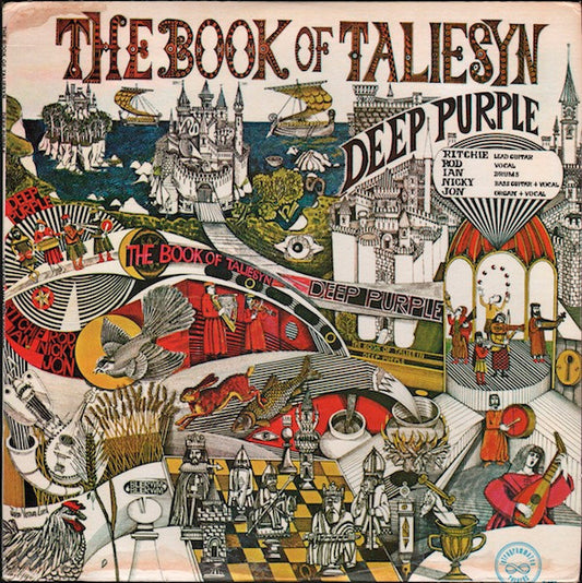 Deep Purple : The Book Of Taliesyn (LP, Album)