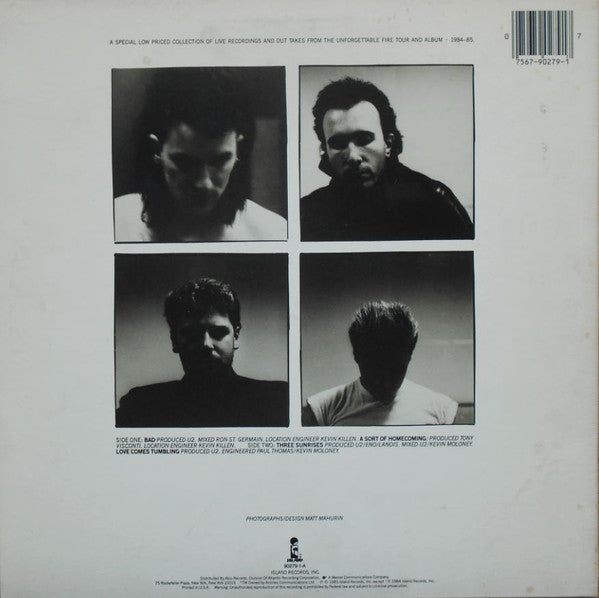 U2 : Wide Awake In America (12", EP, Spe)