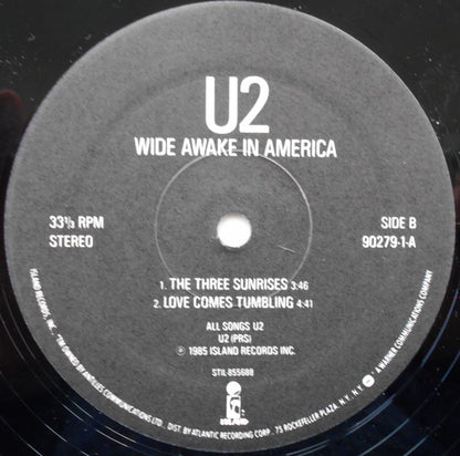 U2 : Wide Awake In America (12", EP, Spe)