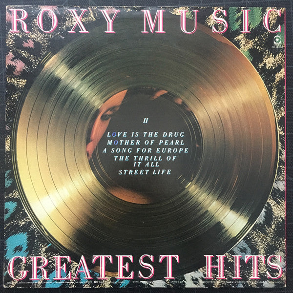 Roxy Music : Greatest Hits (LP, Comp, Spe)