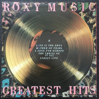 Roxy Music : Greatest Hits (LP, Comp, Spe)