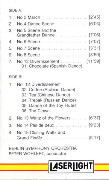 Tchaikovsky* - Berlin Symphony Orchestra*, Peter Wohlert : The Nutcracker (Highlights) (Cass, Album, Dol)