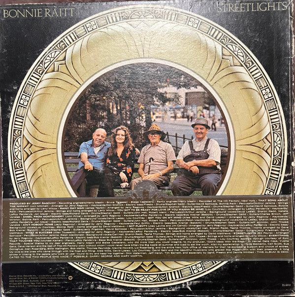 Bonnie Raitt : Streetlights (LP, Album, Ter)